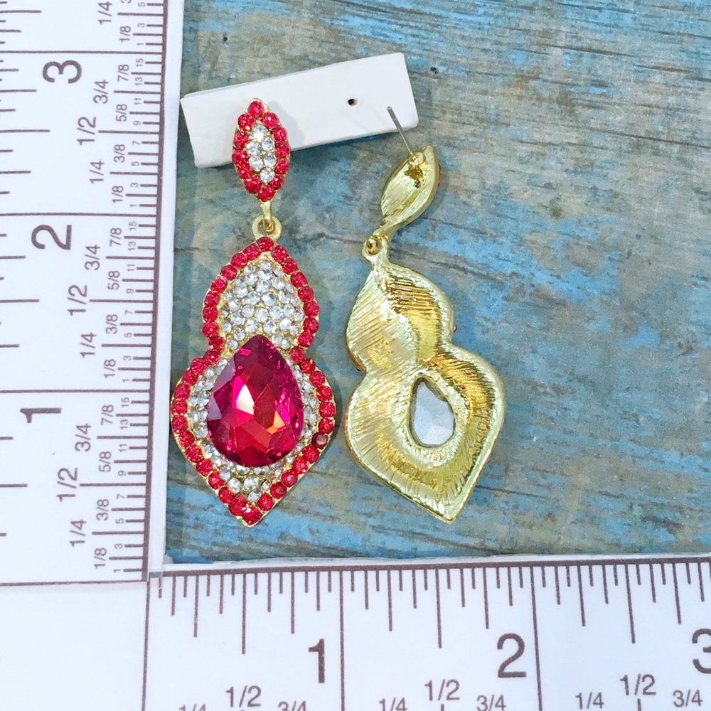 Rhinestone Crystal Drops e2 - Picture 5 of 5